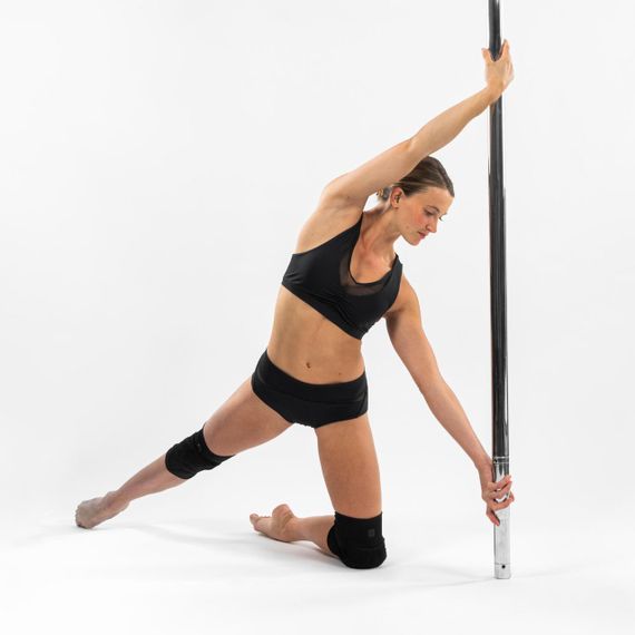 Захисні наколінники для танців 100 чорні - L | Зображення 4