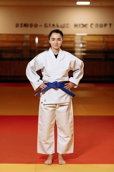 Кімоно для дзюдо біле, TM "Kintayo" Yuko, 160 зріст, щільність 450 гр/м.кв. | Зображення 5