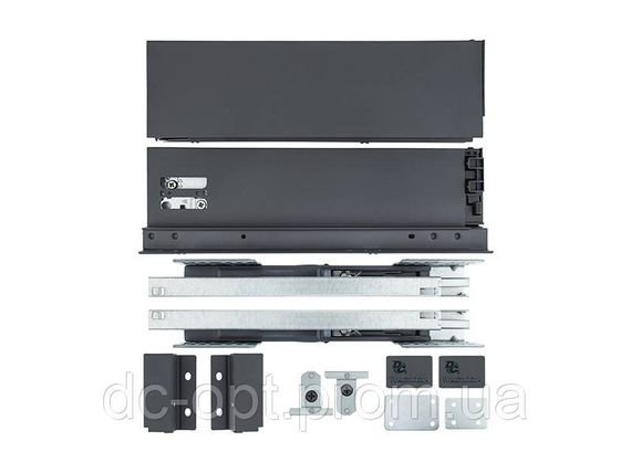 Тандембокс SLIM 18мм L-300 Н=167мм (графит)  ДС ПреміумЛайн | Зображення 2