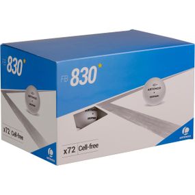 М'ячі 830 1* 4+ для настільного тенісу, 72 шт. - Білі - One Size