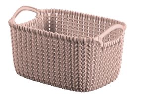 Корзина для хранения Curver (Курвер) Knit 3 л (03675) Розовый