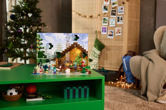 Новорічний адвент календар ЛЕГО Майнкрафт 2025 Оригінал LEGO Minecraft Advent Calendar 2025 | Зображення 7