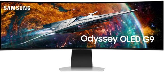 Монітор Samsung 48.7'Odyssey OLED G9 G95SC HDMI, DP, USB, MM, OLED, 5120x1440, 32:9, 240Hz, 0.3ms, CURVED (LS49CG954SIXUA)
