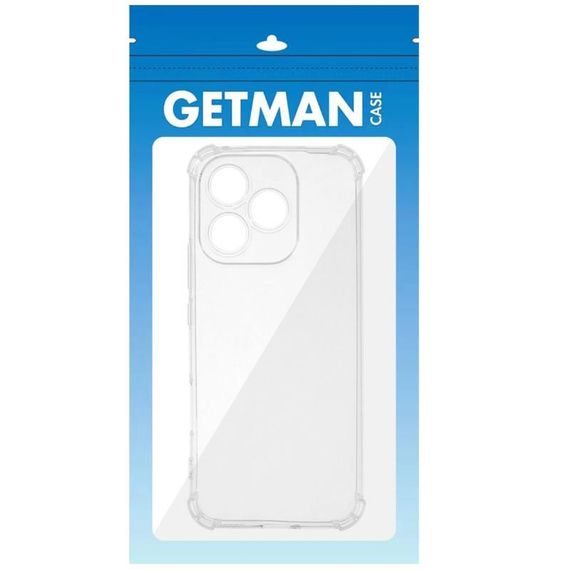 TPU чехол GETMAN Ease logo усиленные углы Full Camera для Honor 400 Lite Бесцветный (прозрачный) | Зображення 1