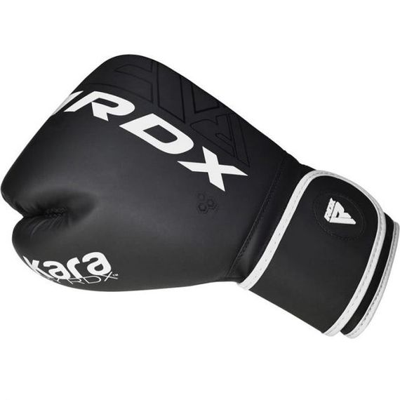 Боксерскі рукавички RDX F6 Kara Matte White 10 унцій (капа в комплекті) | Зображення 7