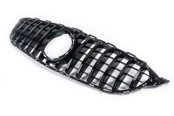 Передня решітка GT 2014-2018, без камери для Mercedes C-сlass W205 2014-2021рр. | Зображення 5