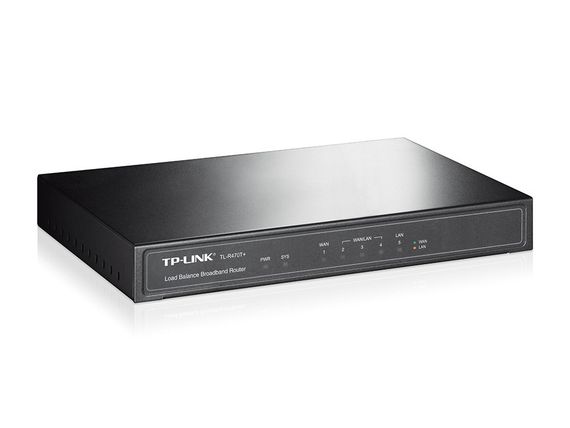 Мультисервисный маршрутизатор TP-LINK TL-R470T+ 1xFE LAN 3xFE LAN/WAN 1xFE WAN (TL-R470T+) | Зображення 2