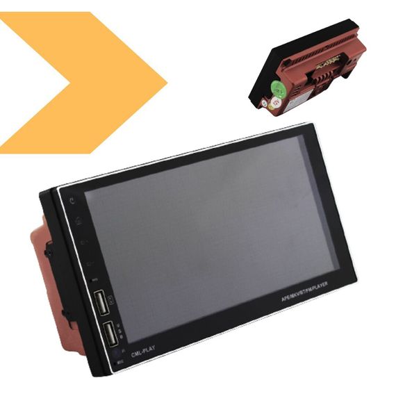 Універсальна магнітола 7'' 7709-A Android-12 2+32gb with carplay XPRO (43200-7709-A_2219)