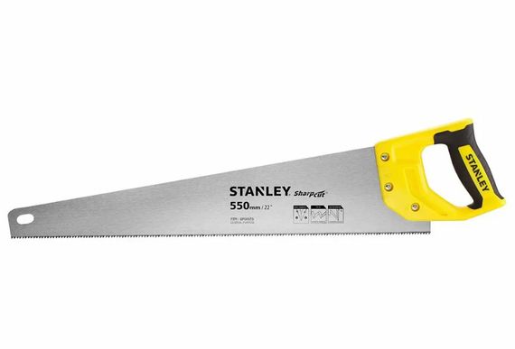 Ножівка по дереву Stanley Sharpcut 550 мм (STHT20368-1)