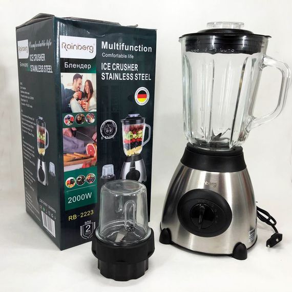 Блендери Стаціонарні, Ручной блендер шейкер, Хороший электрический блендер переносний QF-42 | Зображення 7