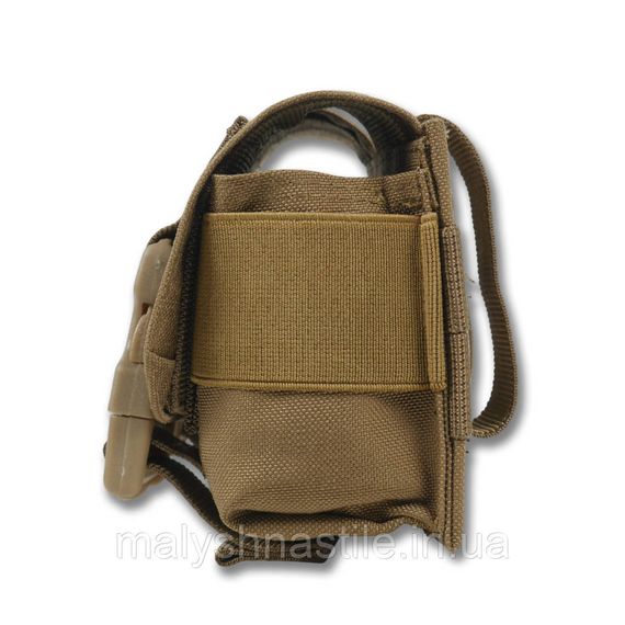 Тактичний підсумок під 2 гранати Kiborg GU Double Mag Pouch Coyote | Зображення 8