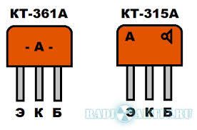 КТ361Б транзистор PNР (100мА 20В) (h21э: 50-350) 0,15W | Зображення 2