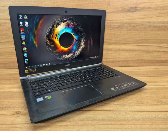 Игровой ноутбук Acer Aspire Nitro VN7-593G / 15.6" (1920x1080) IPS / Intel Core i7-7700HQ (4 (8) ядра по 2.8 - 3.8 GHz) / 16 GB DDR4 / 512 GB SSD / nVidia GeForce GTX 1060, 6 GB GDDR5, 192-bit / WebCam / Windows 10 б/у + Подарок Беспроводная мышь / USB | Зображення 3