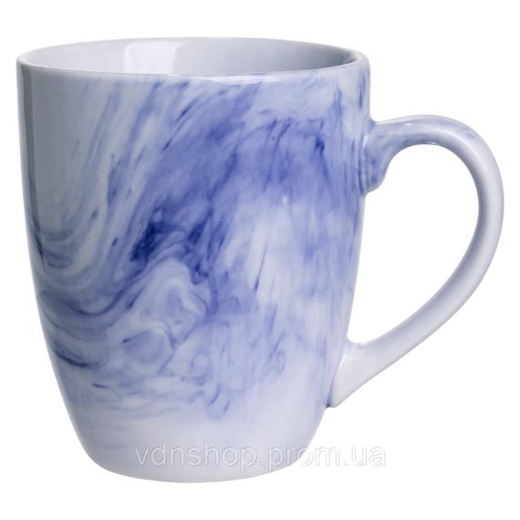 Столовий набір посуду 24 предмети на 6 осіб Marble Clara порцеляновий Синій MD-24-3B | Зображення 2