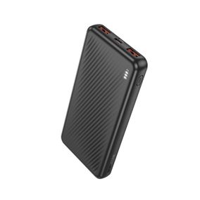 Повербанк BOROFONE BJ56 Power Bank 10000 mAh USB Type-C Micro-USB быстрая зарядка LED индикатор 22,5 Вт Черный