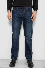 Джинсы мужские прямого кроя, цвет синий, 244R9902