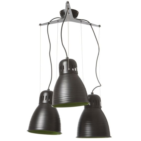Люстра подвесная лофт E27 40W BK (BL-131S/3)