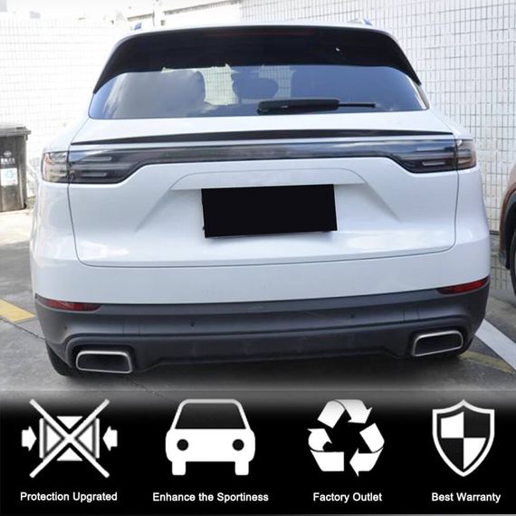 Нижний спойлер (Карбон) для Porsche Cayenne 2018- гг | Зображення 2