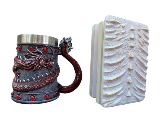 Подарунковий набір Кухоль 3D Танард Red Rose та Блокнот 3D «Око Крижаного Хранителя» | Зображення 1