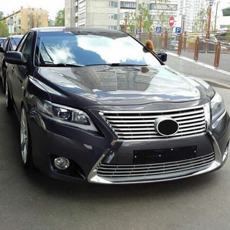 Передний бампер в сборе (Lexus-стиль V1) для Toyota Camry 2007-2011 гг. | Зображення 2