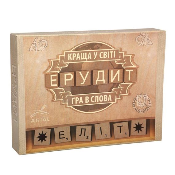 Настольная игра Эрудит Элит (на украинском)