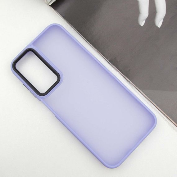 Чехол TPU+PC Lyon Frosted для Samsung Galaxy A25 5G Purple | Зображення 1