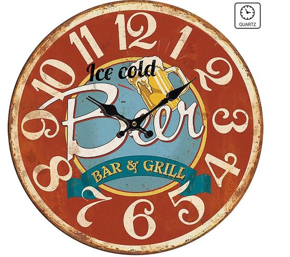 Годинник настінний Technoline 596831 Beer (596831) (DAS301805) | Зображення 1