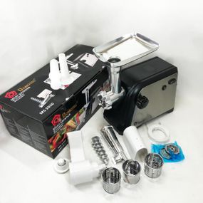 Мясорубка 3в1 мясорубка для дома Domotec из нержавеющей стали с насадками TZ-85