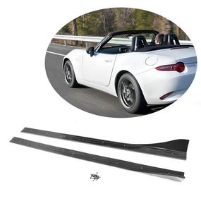 Боковые Пороги (2016-2018, Карбон) для Mazda MX-5 2014- гг