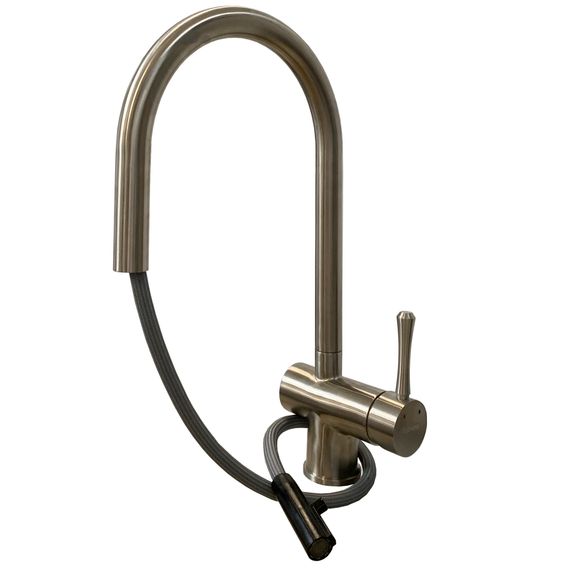 Кухонний змішувач Fabiano FKM 47P SS Inox 8232.401.0239 | Зображення 1