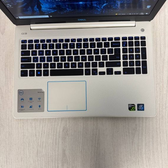Игровой ноутбук Dell G3 3579 / 15.6" (1920x1080) IPS / Intel Core i7-8750H (6 (12) ядра по 2.2 - 4.1 GHz) / 8 GB DDR4 / 120 GB SSD + 1000 GB HDD / nVidia GeForce GTX 1050 Ti, 4 GB GDDR5, 128-bit / WebCam б/у | Зображення 2