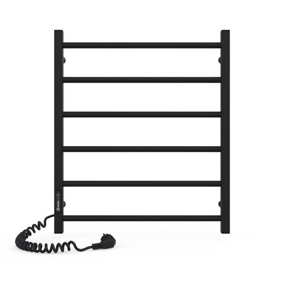 Электрическая полотенцесушилка Laris Зебра Альфа ЧФЧ6 500 х 600 Е (подкл. слева) R3 | Зображення 1