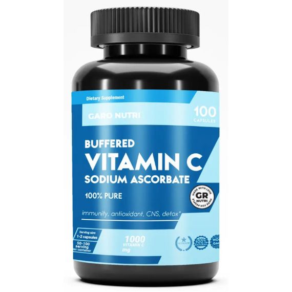 Витамин C GARO Nutrition Vitamin C as Sodium Ascorbate 100 Caps