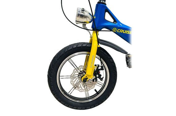 Дитячий велосипед Maraton Crussier ICONIC blue 16 дюймів, двоколісний | Зображення 1