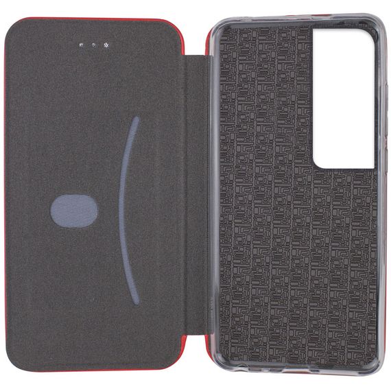 Шкіряний чохол-книжка Classy для Realme C65 4G Червоний | Зображення 3