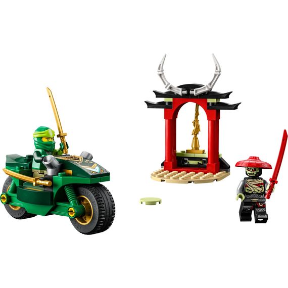 Конструктор LEGO Ninjago Дорожній мотоцикл ніндзя Ллойда 64 деталі (71788) | Зображення 1
