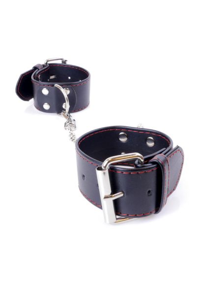 Наручники Fetish Boss Series Handcuffs 4 cm Red Line | Зображення 1