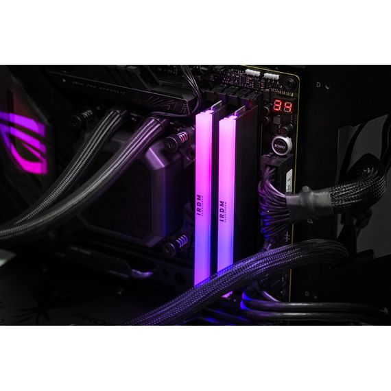 Модуль памяти для компьютера DDR5 32GB (2x16GB) 6000 MHz IRDM RGB Black Goodram (IRG-60D5L30S/32GDC) | Зображення 5