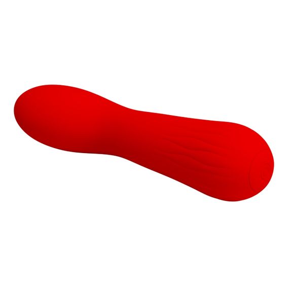Вібромасажер для стимуляції точки G Pretty Love — Faun Red, BI-014724-2 Sex Aura | Зображення 8