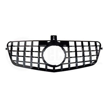 Решетка радиатора Mercedes Benz W212 09-12 (глянц. чёрная) GTR, AutoTechteile, 140 8817, 212 885 51 65