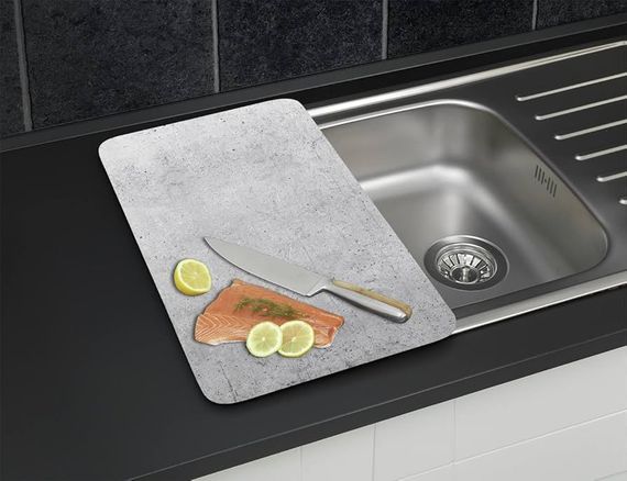 Скляні накладні панелі для кухні Livarno Home  52x30 см 2 шт комплект | Зображення 2