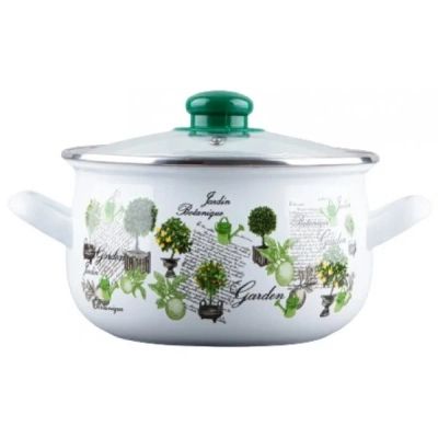 Каструля Gusto &quot;Ботанічній сад&quot; 24 см 5,7 л (GT-T-124-BG)