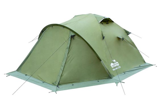 Палатка Tramp Mountain 2 местная Зеленая TRT-022-green (UTRT-022-green) | Зображення 1