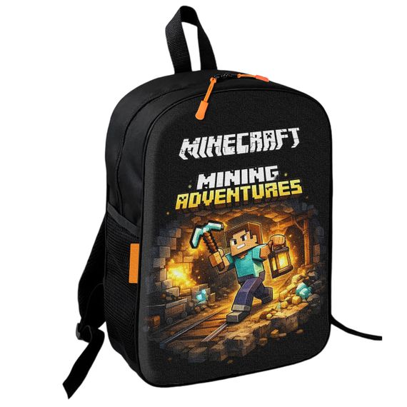 Рюкзак шкільний дитячий Minecraft Кріпер 36х27 см підлітковий для хлопчика, дівчинки (4720)