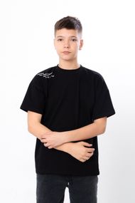 Футболка для хлопчика (підліткова) Носи своє 140 Чорний (p-14026-157466)