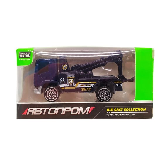 Детская металлическая машинка АвтоПром 7629 масштаб 1:64   Эвакуатор