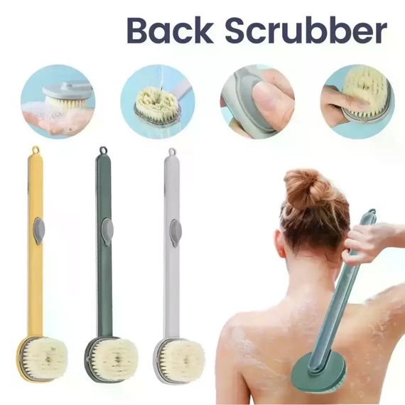 Щетка для душа Body Brush AND LY-588 с длинной ручкой и дозатором | Зображення 2