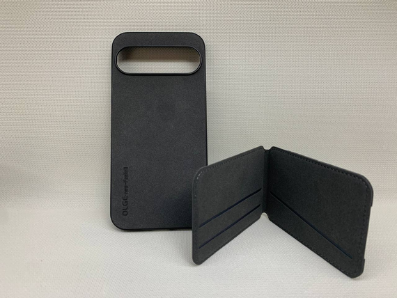 Чохол-гаманець Lux Нубук для Google Pixel 9 Pro XL з силіконовою основою | Зображення 3