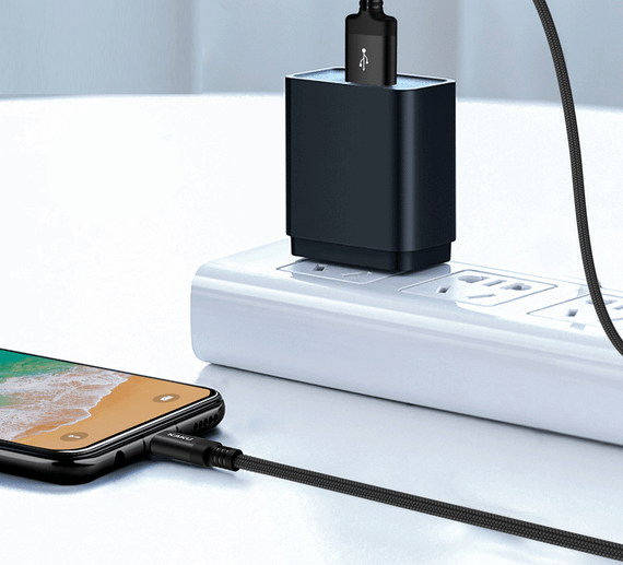 USB кабель Kaku KSC-331 USB - Lightning 3m - Black | Зображення 2