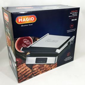 Бытовые электрические грили и барбекю, Электрогриль контактный складной прижимной QI-33